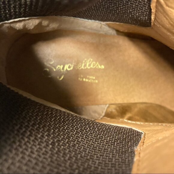 SEYCHELLES Sz 8.5 Chelsea Classic Suede Ankle Booties 1.5” Heel - Picture 7 of 11